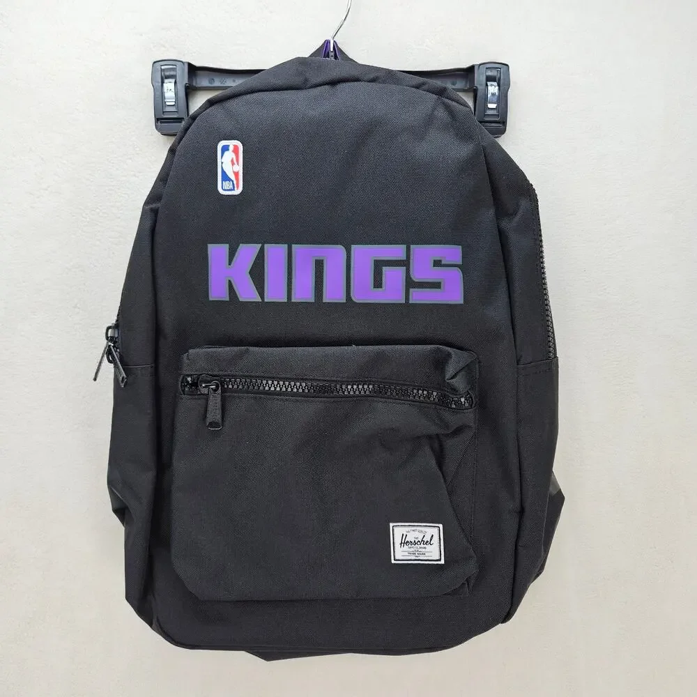 HERSCHEL X SACRAMENTO KINGS NBA FANS BACK PACK BLACK FITS 15